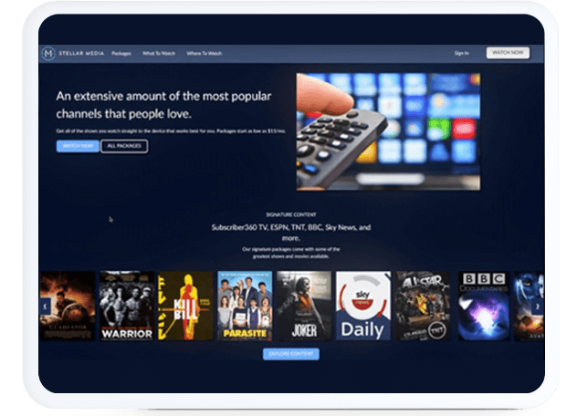 25% increase in revenue*